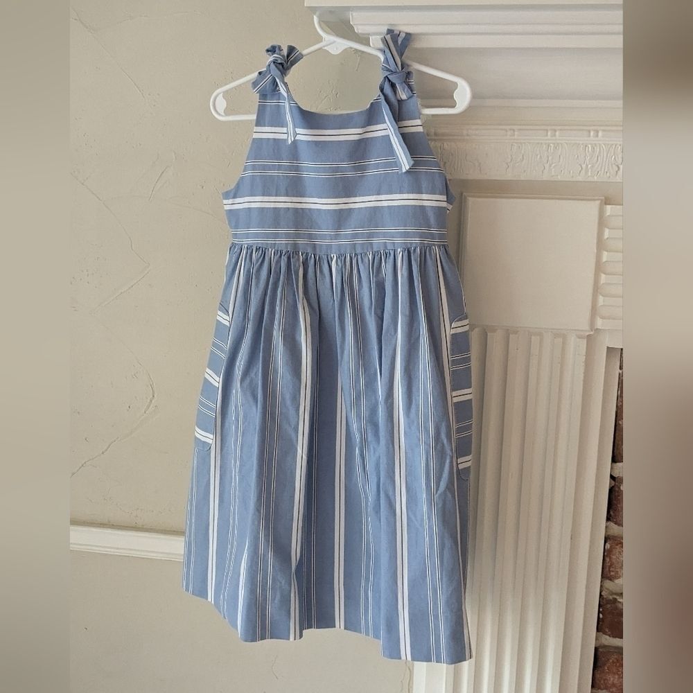 Florence Eiseman | Tie Strap Striped Sundress